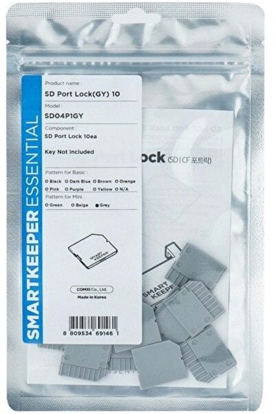 Smart Keeper SmartKeeper Mini "Blocator de port Micro SD" 10 bucăți.