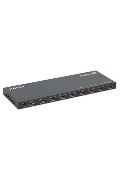 MANHATTAN Splitter HDMI cu 8 porturi 4K60Hz cu downscaling