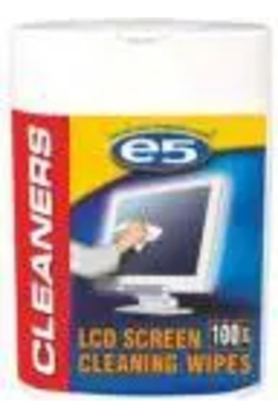 E5 Șervețele umede pentru curățarea ecranelor LCD 100 bucăți (RE00457)