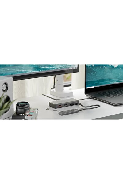 Alogic Docking Station Travel Fusion Pro 8 în 1 USB-C