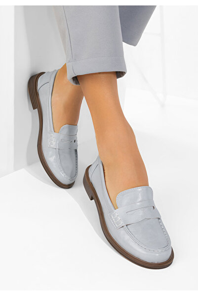 B T Shoes Mocasini dama Zayrie albastri