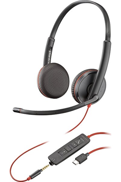 Poly Blackwire C3225 Căști stereo USB-C (Vrac)