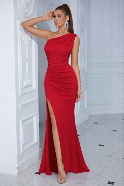 SİSİ One Shoulder Dress