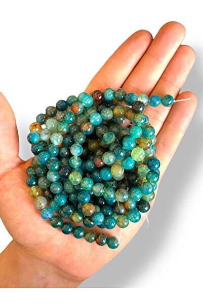 Bozhi Bead Set Agate Natural Stone 8mm - Natural Stone Beads Agate