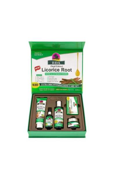 Licorice Root Skincare set with