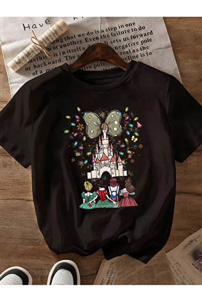 SAUDI DISNEYLAND disneyland Men and Women's 100% Cotton T-Shirt - Oversized C...