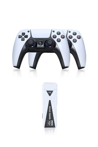 GLBLSEME Y5 64GB Android Dual Pad 4K Game Stick (204502) - Beyaz