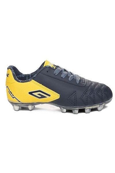 Bluefeet Dgn Black Yellow Boy's Crampon Football Shoes