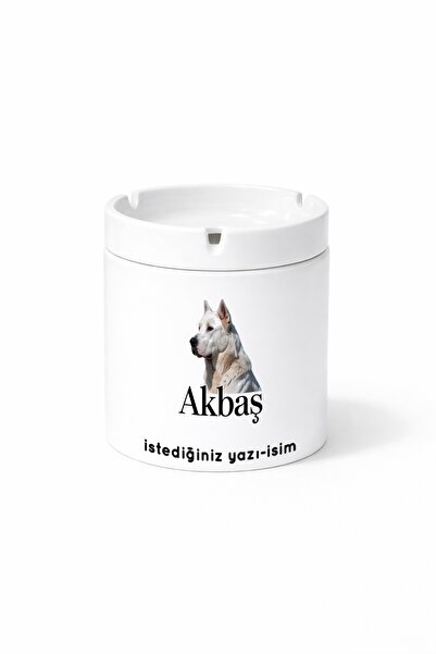 Kirbi Reklam هدية منفضة سجائر مطبوعة على الوجهين على شكل كلب الراعي من Animal...