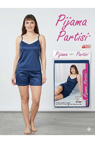 LİZA İÇ GİYİM Rope Strap Shorts Suit