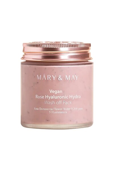 Mary&May Gül Suyu ve Hyalüronik Asit İçerikli Kore Kil Maskesi 125 gr