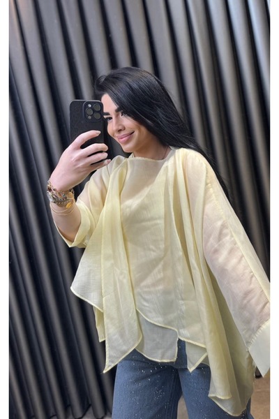Nisam Silk Tencel Cape