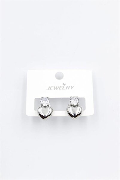 atastore2017 Heart Earrings - Silver