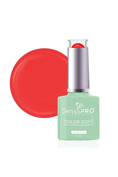 SensoPRO Milano Hema Free Semipermanent Nail Polish - #01 Velvet Crimson, 10ml