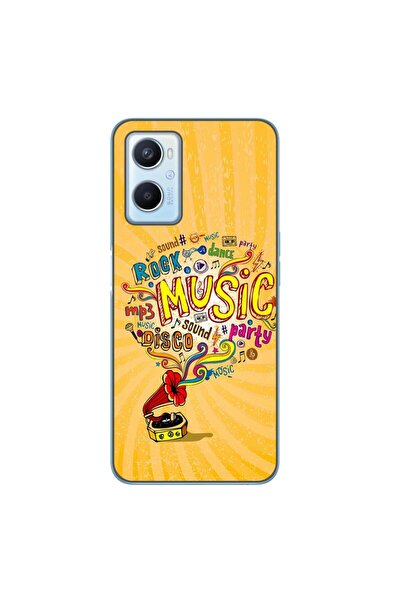 OEM Калъф, съвместим с Oppo A96 4G, силиконов гел TPU, с десен Музика на грам...