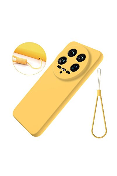 sscase Solid Color Θήκη Σιλικόνης Yellow (Xiaomi 14 Ultra 5G)