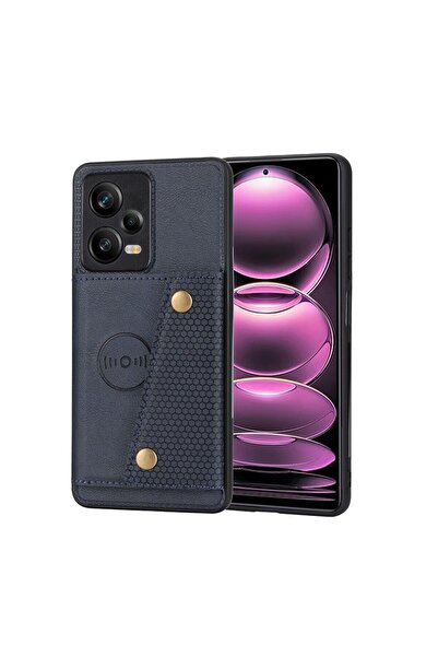 sscase Double Buckle Σκληρή Θήκη με Πορτοφόλι Blue (Xiaomi Redmi Note 12 Pro ...