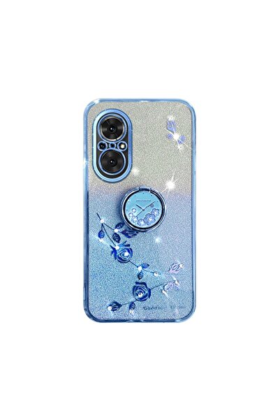 sscase Gradient Glitter Θήκη Σιλικόνης με Δαχτυλίδι Blue (Realme C67 4G)