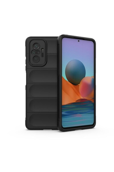sscase Magic Shield Θήκη Σιλικόνης Black (Xiaomi Redmi Note 10 Pro)