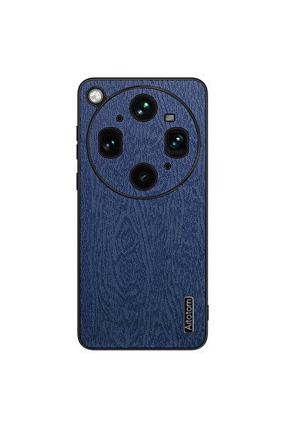 sscase Wood Texture Σκληρή Θήκη Blue (Oppo Find X9 Ultra 5G)