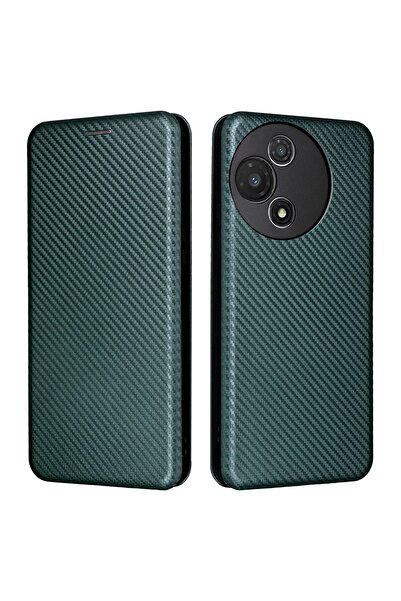 sscase Carbon Fiber Θήκη Βιβλίο Green (TCL 60R 5G)