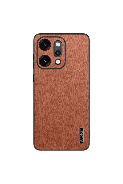 sscase Wood Σκληρή Θήκη Brown (Oppo Reno14 5G)