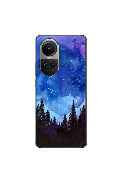 OEM Husa compatibila cu Oppo Reno10 5G Silicon Gel Tpu Model Night Forest