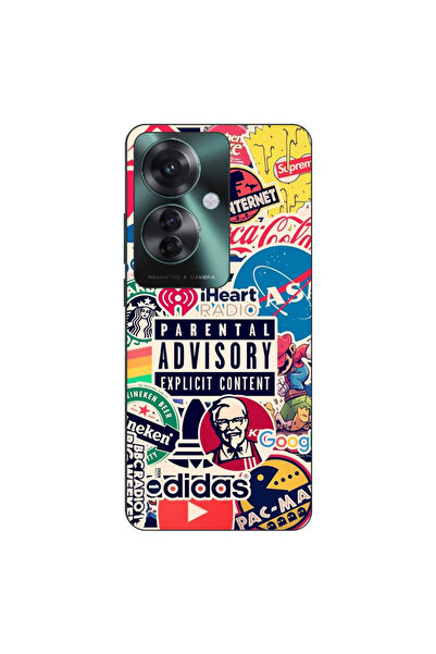 OEM Husa compatibila cu Oppo Reno11 F 5G Silicon Gel Tpu Model Pop Art Brands