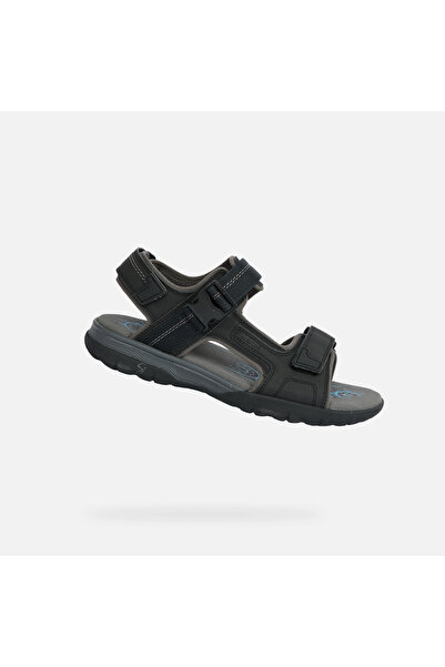 Geox Sandale negre pentru bărbați Spherica EC5