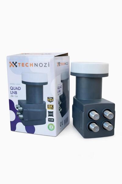 zumastar 85cm 0.70mm Çanak Anten Dörtlü LNB 100 Metre Anten Kablosu