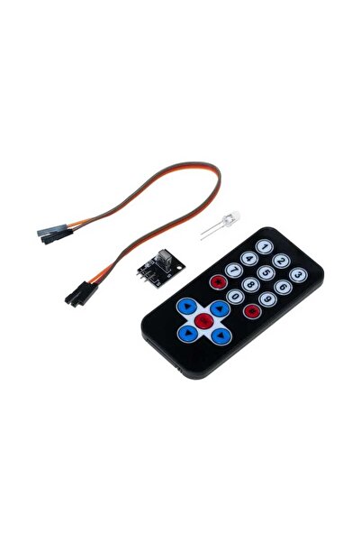 ELECTRODC IR Kızılötesi Uzaktan Kumanda ve Alıcı Modül Seti (HX1838) - Arduin...