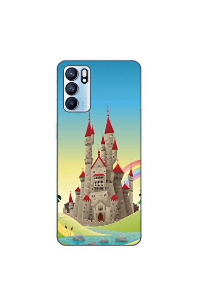 OEM Husa compatibila cu Oppo Reno6 5G Silicon Gel Tpu Model Castel