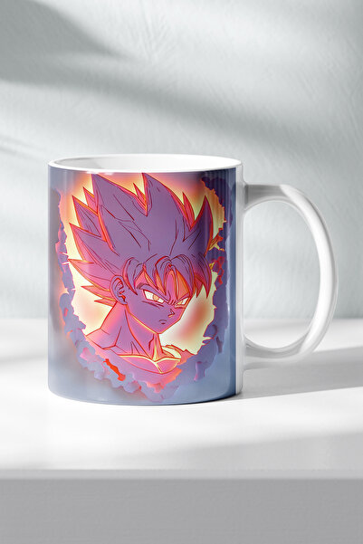 DekorHane Dragon Ball Anime Figured Porcelain, Son Goku Vegeta Themed, Gift T...