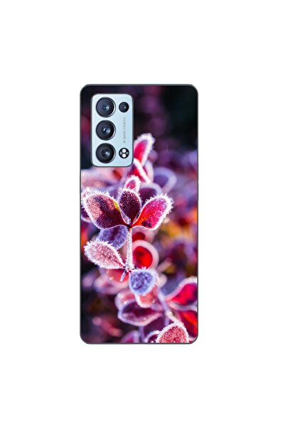 OEM Husa compatibila cu Oppo Reno6 Pro 5G Silicon Gel Tpu Model Flori Inghetate
