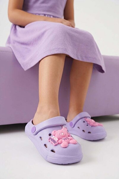 EA Sports Elit Mys303 Booties Girls' Emoji Sabo Slippers Lilac