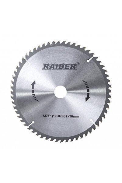 Raider Power Tools Disc circular pentru lemn 250x60Tx30mm