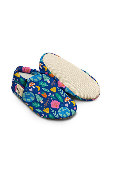 Kokopatik Forest Dream Pattern Booties - Organic Cotton Baby Booties, Non-Sli...