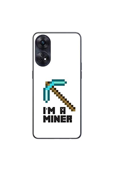 OEM Husa compatibila cu Oppo Reno8 T 4G Silicon Gel Tpu Model Minecraft Miner