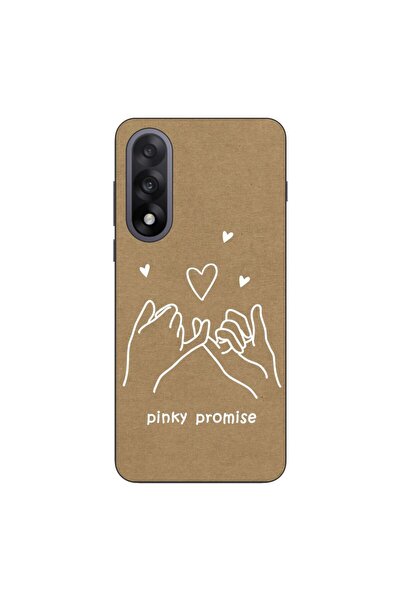 OEM Husa compatibila cu OnePlus Nord 5 Silicon Gel Tpu Model BFF Pinky Promise