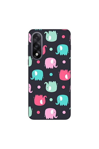 OEM Husa compatibila cu OnePlus Nord 5 Silicon Gel Tpu Model Pattern Elefant