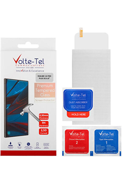 Other Volte-Tel 2.5D 0.3mm Πλήρους Συγκόλλησης Σκληρυμένο Γυαλί (Realme 16 Pr...