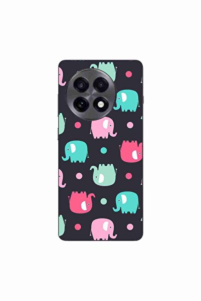 OEM Husa compatibila cu OnePlus 13R Silicon Gel Tpu Model Pattern Elefant