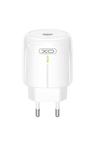 Xo Φορτιστής Χωρίς Καλώδιο με Θύρα USB-C, 20W Power Delivery, Λευκό (L113)