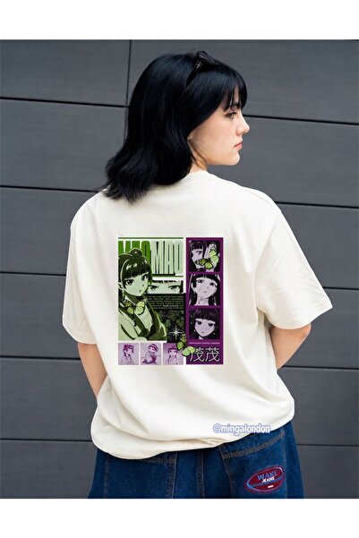 Minga London Tricou supradimensionat cu imprimeu MAO