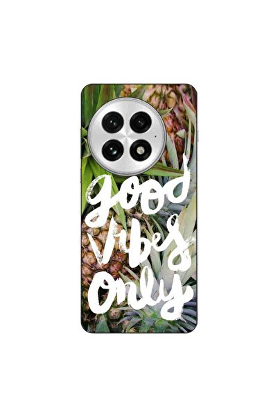 OEM Θήκη συμβατή με OnePlus 13, από σιλικόνη gel TPU, μοντέλο  "Good Vibes On...
