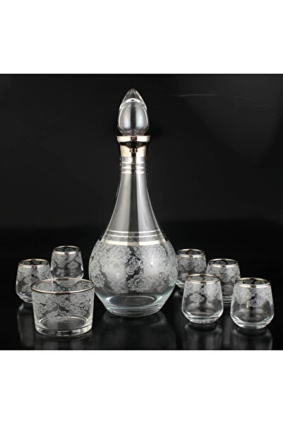 Empressco Şeffaf Kristal ZEMZEM Takımı EBTR HELENA 3MM PLATİN Seti