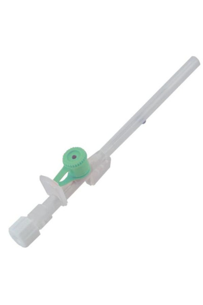 Prima PRIMA Radiopaque F.E.P. Valved Catheter, 18G, Green, Sterile, 100 pcs