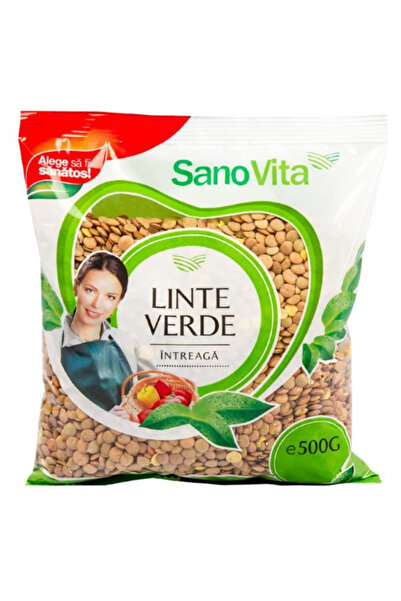 Sano Vita Linte Verde Intreaga Sano Vita, 500g