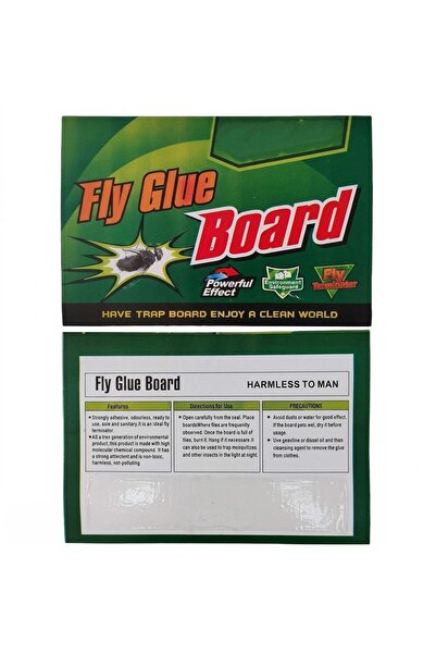 FLY GLUE TRAP Set 20 Capcane Lipicioase Muste si Insecte Fly Glue Board, 25x1...