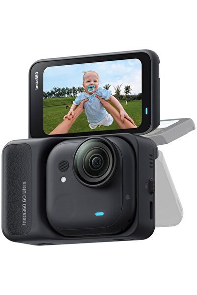 Insta360 GO Ultra Standard Action Camera, 4K Ultra HD 60FPS, 50MP, 200min, Wi...